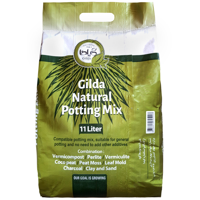 خاک گلدان گیلدا کد GK11L حجم 11 لیتر خاک گلدان گیلدا کد GK11L حجم 11 لیتر